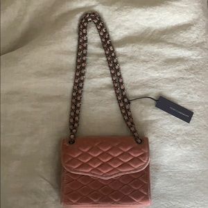 Rebecca Minkoff mini velvet quilted bag